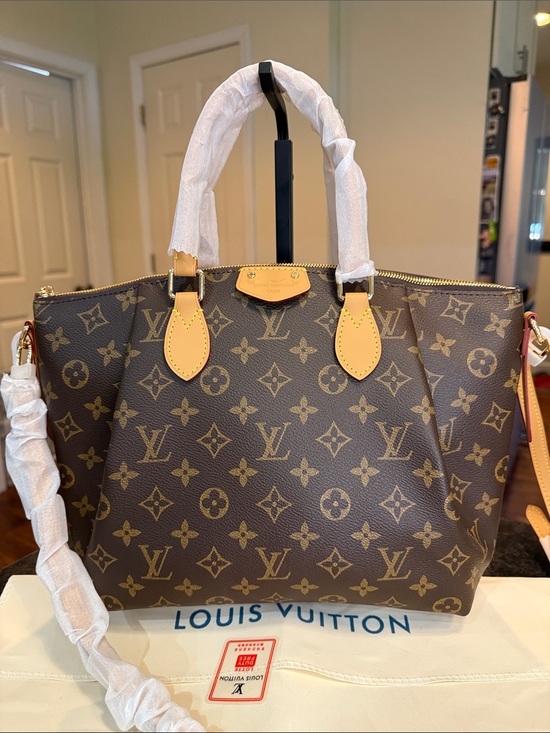 Source Unknown Handbags - LV Terrene Monogram Canvas Tote with Vachetta Trim